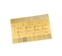 Folpus Règle de Mesure pour Mouture de Café Instrument de Contrôle Guide de Mouture Accessoire Professionnel avec Échelle Claire pour Une Comparaison Visuel, Carte Or