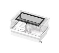 Folpus Réservoir de Tortues Enceinte pour Tortues Terrarium pour Habitat pour Reptiles pour crabes Petits Reptiles, Style A