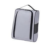 Folpus Sacoche à Chaussures de Golf en Tissu Oxford léger, Accessoire Portable et organisé pour la Course à Pied, Le Bowling, Les, la randonnée et Le, Gris