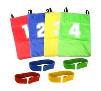 Folpus Sacs pour course en sac, sacs pour course de relais, gonflables pour, jeux d'anniversaire pour enfants, avec Des Bracelets de Race