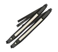 Folpus Sangle D'accordéon, Harnais D'épaule Rembourré Souple, Bretelles Réglables pour Basse de 16 à 120 Pouces, Gris Blanc