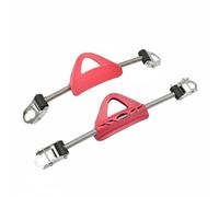 Folpus Sangle Palmes Plongée Accessoire Boucle Ressort Matériau Inoxydable Résistance Vieillissement Adaptée Passionnés Mer Pratique Subaquatique , Rouge , L