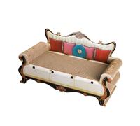 Folpus Sofa Griffoir pour Chat Canapé Grattoir Lit pour Chat Meuble pour Animal Carton Ondulé Confort Douillet Surface Texturée pour Griffades Adapté au Salon Chambre Espace Partagé
