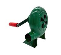 Folpus Souffleur à Manivelle pour Barbecue, Accessoires de Camping pour Petite Chaudière et Randonnée, 80w