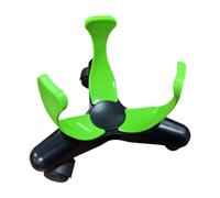 Folpus Support de Balle Flexible à Pince coulissante pour Dribble à Centre Bas, Accessoire Professionnel Multifonctionnel pour l'entraînement à, Vert