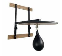 Folpus Support de Boxe Réglable Sac de Plateforme Murale Bras de Fixation Réglables Structure Antivibrations Fluidité des Coups Travail d'Adresse Convient à Pratique de Réaction Salle de Sport Maison