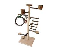 Folpus Support de Bureau pour Perroquet Jouet interactif pour Oiseaux Jouet interactif Robuste Accessoires pour Cage Escalade Support de Bureau Multi-Usage