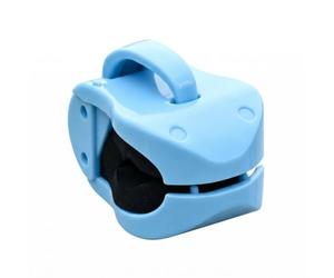 Folpus Support de Canne à Pêche Pince Clip Attache Organisateur avec Poignée en et Éponge Conception à Collier Divisé pour Regrouper Les Cannes sans , Bleu Ciel , 1 Pièce