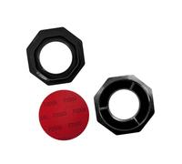 Folpus Support de tampon de ponçage pour boules de bowling, outil universel de traitement de surface pour une meilleure réaction, Noir