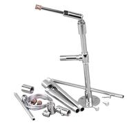 Folpus Support d'exposition pour sculptures et figurines, socle ajustable et flexible pour figurines en céramique argile, Présentoir