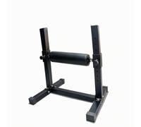 Folpus Support Squat sur Jambe avec Rouleau Cylindrique Rotatif en Acier pour Exercices Musculation s Jambes et s Fessiers