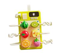 Folpus Tableau Connexion et d'interrupteur pour Tout-Petit avec Effets sonores Lors la Bonne Connexion. Format Compact et léger (16,5 x 16,5 x 3,2, Style D