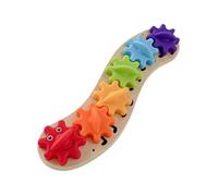 Folpus Tableau d'activités Rainbow Gear Toy Board DIY Gear Accessory Fidget Board Parts