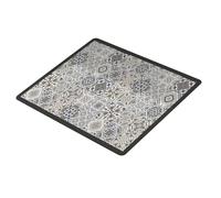 Folpus Tapis anti-poussière pour machine à laver, tapis utilitaire, housse de réfrigérateur, absorbant, bac de récupération pour sèche-linge, antidérapant, Grilles Grises