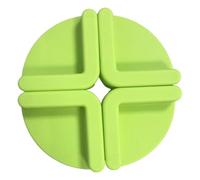 Folpus Tapis de Cuisine Antidérapant Professionnel avec pour Planche à Découper - Outil de Cuisine Professionnel - Cadeau Idéal, Vert