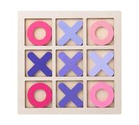 Folpus Tic TAC Toe Jeu de Société et Croix Jeux de Société de Stratégie Jeu de Table Basse pour Les Faveurs de Fête En Intérieur et En Extérieur dans, Rose