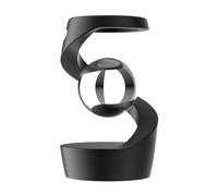 Folpus Toy Ball Desktop Jouet Relaxant Suspendu, Boule argentée Noire