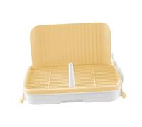 Folpus Trainet de Formation pour Animaux de Compagnie Toilet de Toilette Porte-Traits de Chiot Portable, Jaune Crème