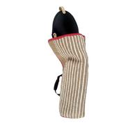 Folpus Training Arm Guard Manchon de Morsure Chiens Gant de Protection Manchette Dresseur Protection du Bras de la Main à l'Épaule Tissu Robuste en Mélange , Suede Target