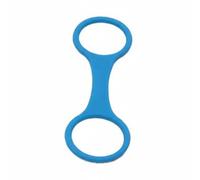 Folpus Tuba de Plongée Clip Support Fixation Attache Retenue en Silicone Souple Antidérapant Universel Double Boucle Maintien Sécurisé Étanche Convient à, Bleu