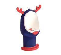 Folpus Urinoirs d'entraînement aux toilettes muraux avec cible de visée urinoir entraîneur de pipi urinoir debout pour garçons bébé tout-petits enfants, Bleu