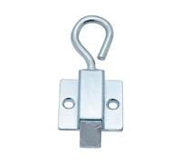 Folpus Verrou de Porte Automatique, Loquet à Ressort, Goupille de Verrouillage, Anneaux de Traction, Serrure à Loquet pour Tiroir, b