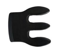 Folpus Violin Mute Silence Fiddle Prong Métal Instrument Accessoire pour Préserver Le Son et Réduire Le Volume Adapté Aux Étudiants Entraînement, Noir