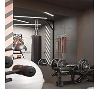 FOLUVUR Lot de 12 miroirs muraux sans cadre pour salle de sport, danse, garage, yoga - 35,6 x 30,5 cm