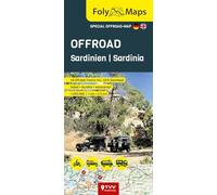 FolyMaps OFFROAD Sardinia 1:250,000: Special map with over 60 off-road tracks