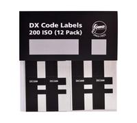 Foma DX Code étiquettes ISO 200 pour cartouches 35mm (paquet de 12)