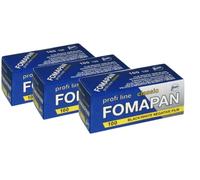 Foma FO11161-3 Fomapan Classic Lot de 3 Films Photo 100 ISO Noir négatif Noir