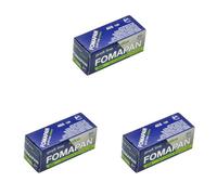 Foma Fomapan 400 ISO Films négatifs Noir et Blanc 120 (Lot de 3)