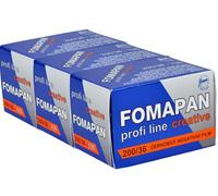 Foma Pack de 3 Films FOMAPAN Creativ 200 135/36 Noir/Blanc 35 mm