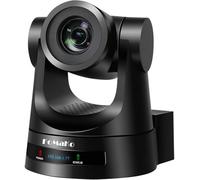 FoMaKo Caméra PTZ HDMI avec Zoom Optique 30x, Prise Charge simultanément HDMI/3G-SDI/IP Sorties PoE, Full HD 1080p@60fps Broadcast IP Live Streaming PTZ Caméra Le culte et l'événement Direct Noir