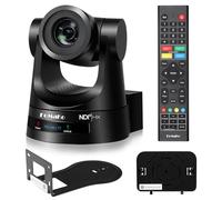 FoMaKo Caméra PTZ NDI HX3 avec Zoom Optique 30x Suivi-IA 1080P 60fps, Sortie Vidéo Simultanée 3G-SDI/HDMI/USB3.0/LAN(PoE), pour Diffusion en Direct Professionnelle, NDI6 & NDI HX3 Certifié, KN30A Pro