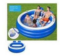 7'7" x 7'2" x 31"/2.31m x 2.19m x 79cm Splash Paradise Family Pool