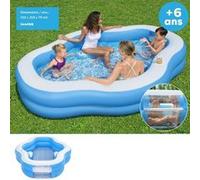 Bestway Piscine familiale gonflable Splashview 8 avec hublot