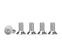 FOMGIIN Allen Vis à Tête Fraisée M4x10mm, 50 Pièces Vis Boulon 304 Inox, Vis Hexagonales Acier Inoxydable A2 V2A Filetage, Métrique Cylindrique Avec Six Pans Creux Vis (DIN7991/ISO10642)