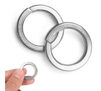 FOMGIIN Rondelles de Sécurité Fendues en Acier Inoxydable M20, 2 Pièces Rondelle Autobloquante Rondelles Ressort Inox 304, Rondelle de Blocage Frein Ressort Grower, pour Vis Ecrou Boulon