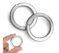 FOMGIIN Rondelles de Sécurité Fendues en Acier Inoxydable M33, 2 Pièces Rondelle Autobloquante Rondelles Ressort Inox 304, Rondelle de Blocage Frein Ressort Grower, pour Vis Ecrou Boulon