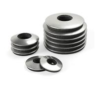 FOMGIIN Rondelles d'étanchéité EPDM en Acier Inoxydable M8 x 22 mm, 20 Pièces Rondelles Metal avec Joint Caoutchouc, Rondelle Neoprene, Rondelle pour Tole Ondulée pour Toiture