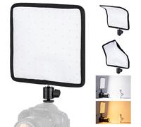 Fomito Falconeyes RX-8TDs Kit de panneau lumineux LED flexible pliable 2500 K-6500 K CRI95 pour appareil photo, lumière du jour, résistant aux éclaboussures pour studio vidéo, éclairage de