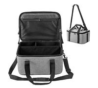 FOMITO Sac de transport léger S10 avec mousse antichoc pour drone stabilisateur Aputure Amaran 100D/S 100X/S 200D/S 200X/S Godox ML60 DSLR