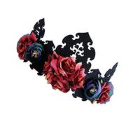FOMIYES 1 Coiffe de Couronne Vintage pour Halloween Mariage Photographie Bande en Feutre Et Tissu pour Une Utilisation