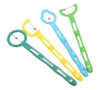 FOMIYES 1 ensemble d'entraînement de muscles de la langue en acier inoxydable 4 pièces