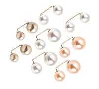 FOMIYES 1 Jeu Broches Perles Simulées Pour Femmes Pour Éviter Dévoilements Accessoires Élégants Pour Vêtements Et Décorations De Mariage 8 Pièces