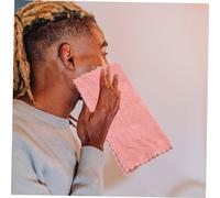 FOMIYES 1 Jeu Serviette En Molleton Soin Du Visage En Microfibre Serviette De Visage Enfants Les s De Bain Polyester (polyester) 8 Pièces