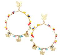 FOMIYES 1 Paire Boucles Oreilles Forme de de Boucles Dangles Bijoux Élégants pour Femmes Accessoire de Mode pour Fêtes et Occasions Spéciales