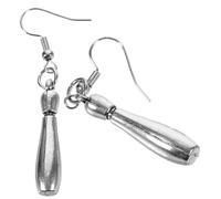 FOMIYES 1 Paire De Boucles D'Oreilles Boule De Bowling Boucles D'Oreilles Pendantes En les Pendantes Pour Femmes les Créatives