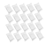 FOMIYES 1 Paquet De Coton Des Produits Lingettes Démaquillantes De Gommage Pour Le Visage Nettoyeur Moussant Démaquillant Simple Pour Les Yeux Lèvre Tissu Non Tissé Blanche